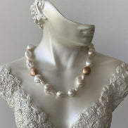 Baroque Natural Pearl Necklace