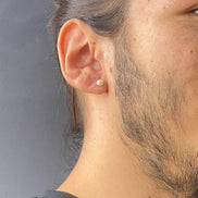 Natural Pearl Top Earring