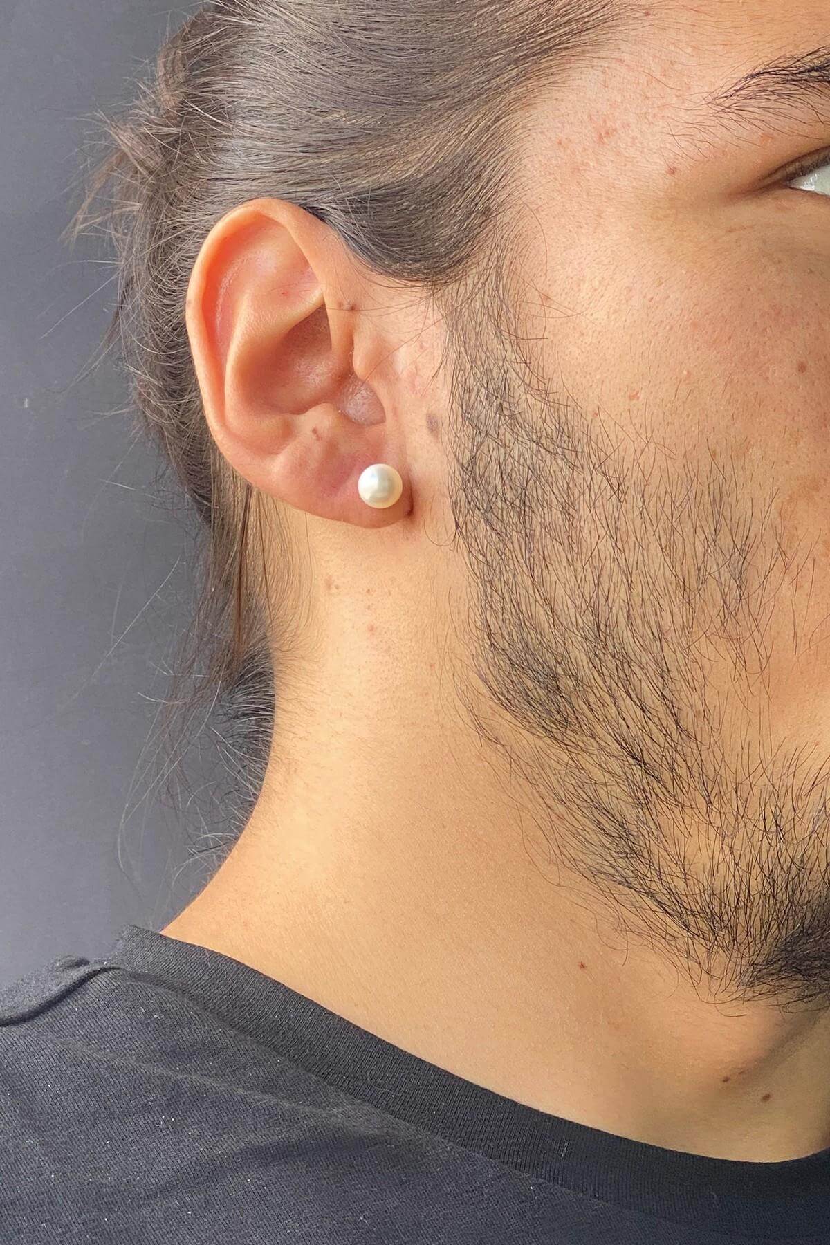 Doğal İnci Top Küpe | | Birinci1926