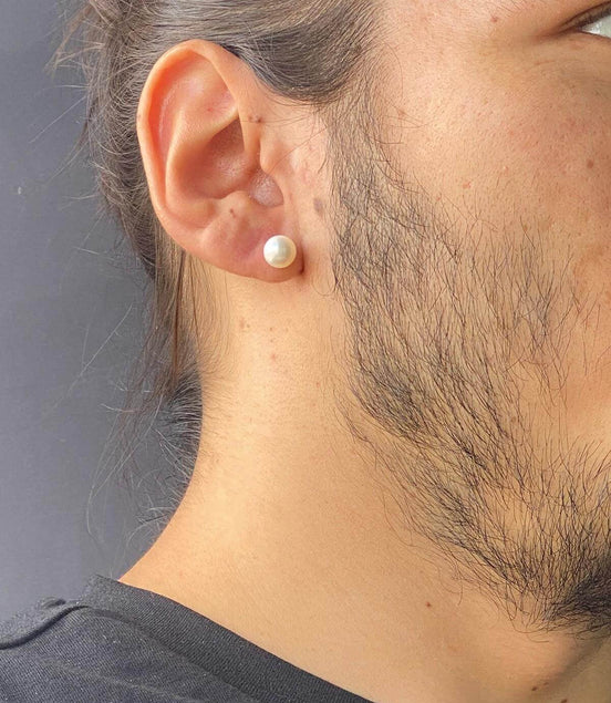 Doğal İnci Top Küpe | | Birinci1926