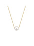 Chain Pearl Necklace