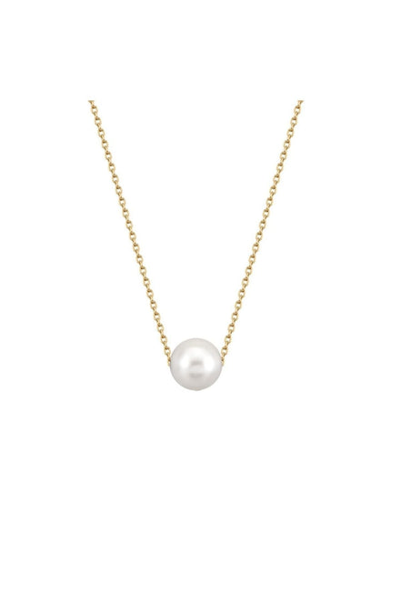 Chain Pearl Necklace