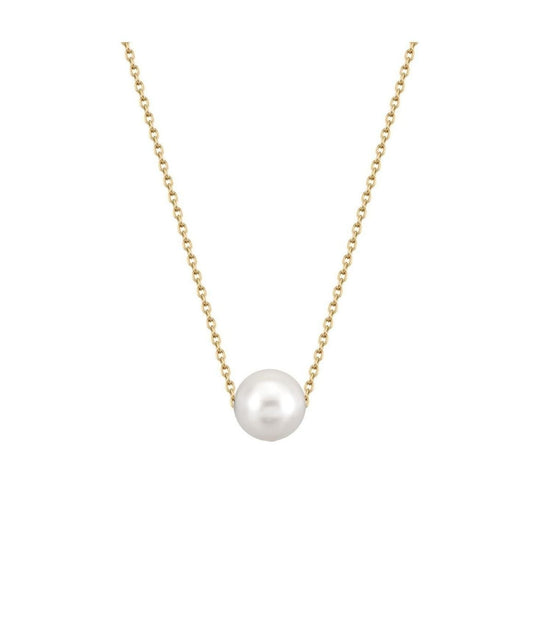 Chain Pearl Necklace