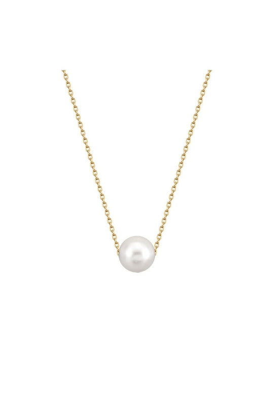 Chain Pearl Necklace