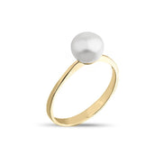 Single Natural Pearl Ring