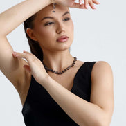 Sallantılı Doğal İnci Kolye Bileklik İkili Set | | Birinci1926