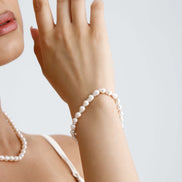 Sıralı Damla Doğal İnci Bileklik | İnci Bileklik | Birinci1926