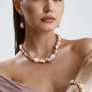 Multicolor Doğal Barok İnci Bileklik | İnci Bileklik | Birinci1926