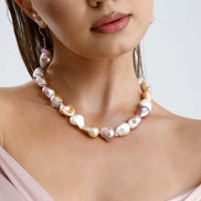 Multicolor Doğal Barok İnci Küpe | İnci Küpe | Birinci1926