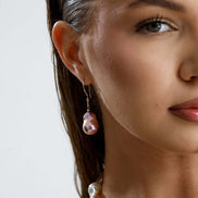 Multicolor Doğal Barok İnci Küpe | İnci Küpe | Birinci1926