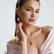 Gri Barok Doğal İnci Kolye | İnci Kolye | Birinci1926