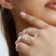 Pırlanta İncili Yüzük | İnci Yüzük | Birinci1926