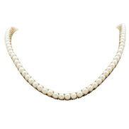 Four Toothed Natural Pearl Necklace