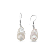 Baroque Pearl Dorica Bead Earring