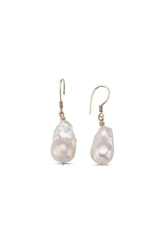 Baroque Pearl Dorica Bead Earring