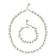 Sallantılı Doğal İnci Kolye Bileklik İkili Set | | Birinci1926