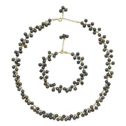 Sallantılı Doğal İnci Kolye Bileklik İkili Set | | Birinci1926