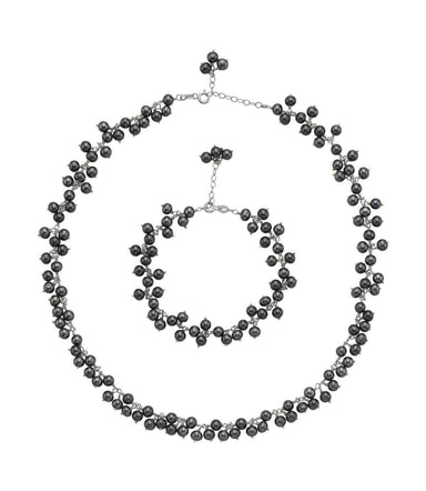 Sallantılı Doğal İnci Kolye Bileklik İkili Set | | Birinci1926