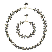 Sallantılı Doğal İnci Kolye Bileklik İkili Set | | Birinci1926