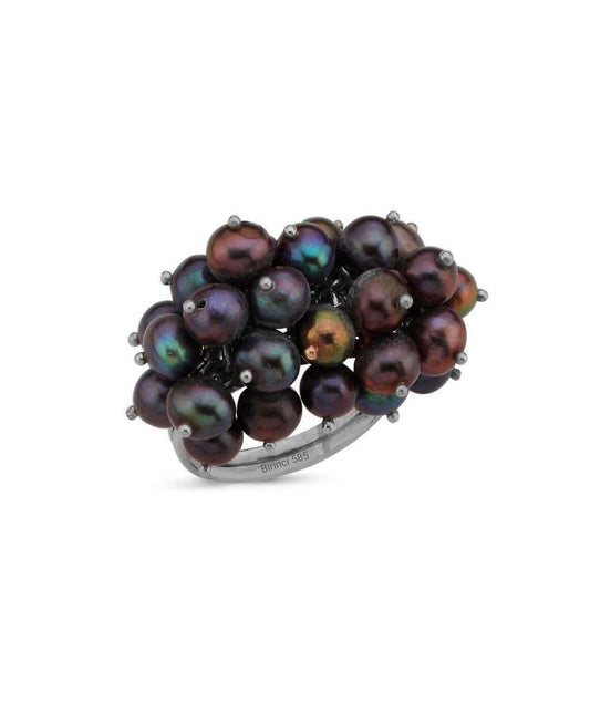 Bunch of Grapes Natural Pearl Ring