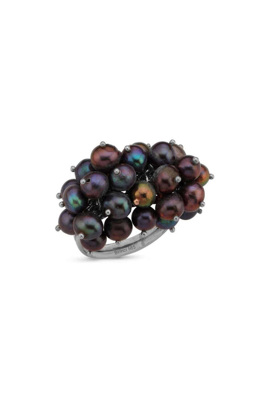 Bunch of Grapes Natural Pearl Ring