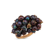 Bunch of Grapes Natural Pearl Ring