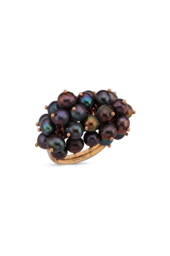Bunch of Grapes Natural Pearl Ring