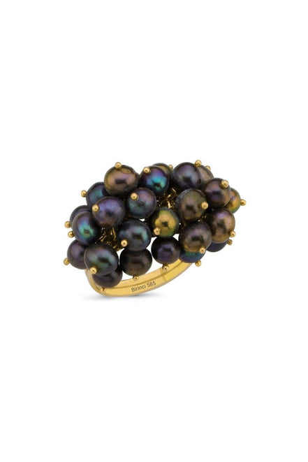 Grape Salkımlı Doğal İnci Yüzük | | Birinci1926