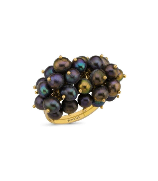 Grape Salkımlı Doğal İnci Yüzük | | Birinci1926