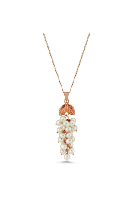 Grapelu Natural Pearl Necklace