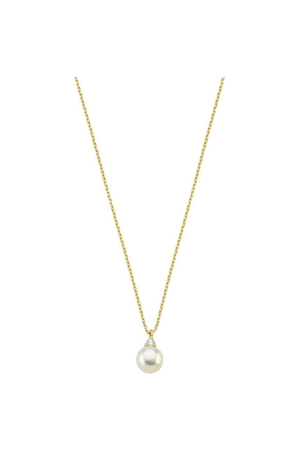 Doğal İnci 0,76 Karat Pırlantalı Kolye | | Birinci1926