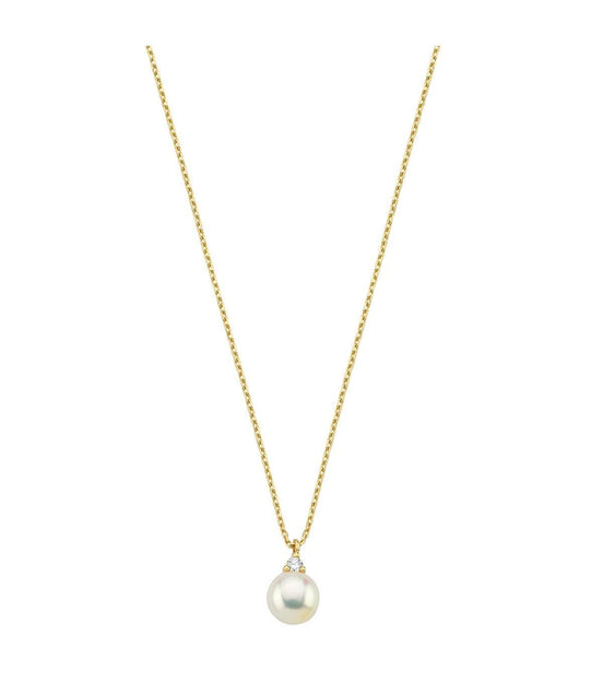 Doğal İnci 0,76 Karat Pırlantalı Kolye | | Birinci1926