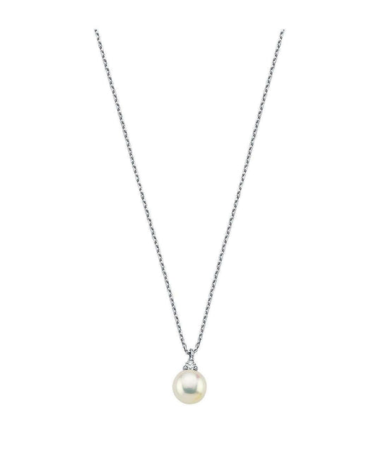 Doğal İnci 0,76 Karat Pırlantalı Kolye | | Birinci1926