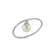Natural Pearl Dangling Ring