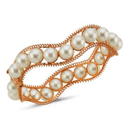 Natural Pearl Cuff Bracelet