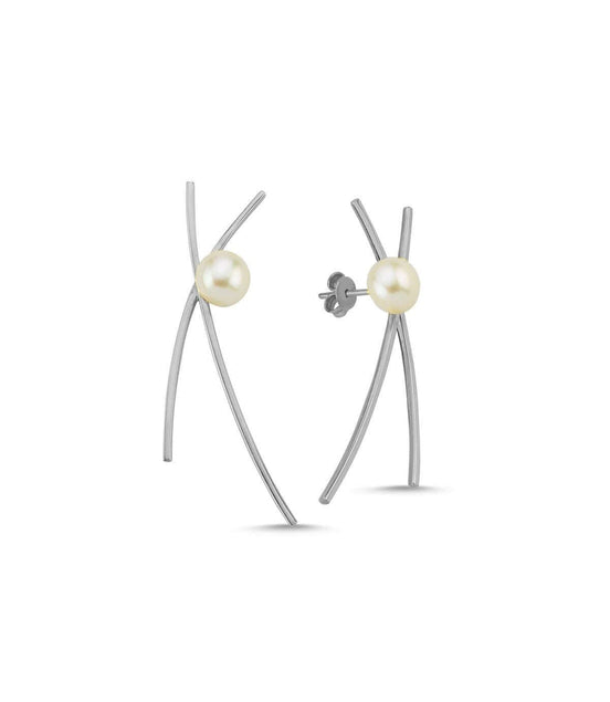 Natural Pearl Earring