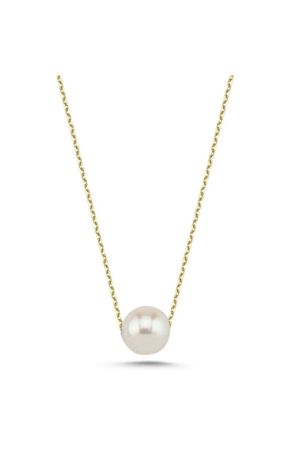 Tek Taneli Doğal İnci Kolye | | Birinci1926