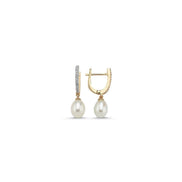 Natural Pearl Dangling Stone Earring