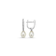 Natural Pearl Dangling Stone Earring