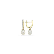 Natural Pearl Dangling Stone Earring