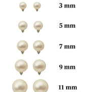 Three-Pronged Diamond Pearl Earrings