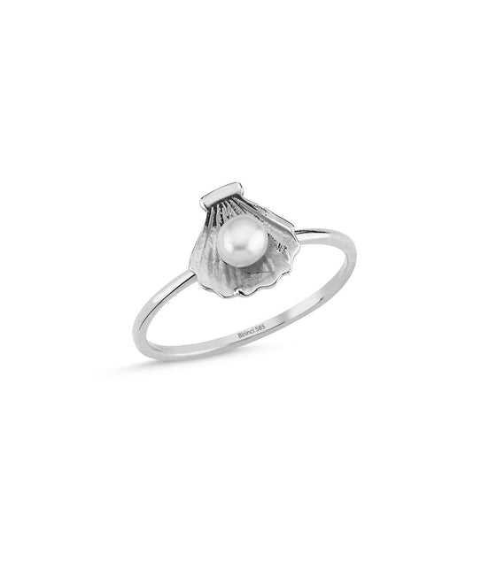 Oyster Natural Pearl Ring