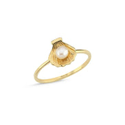 Oyster Natural Pearl Ring