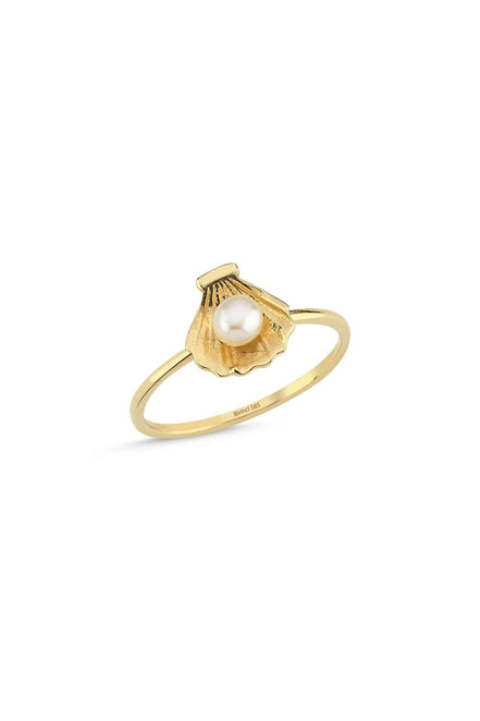 Oyster Natural Pearl Ring