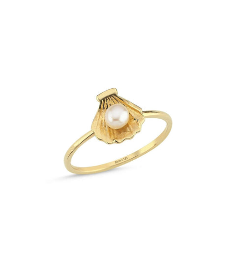 Oyster Natural Pearl Ring