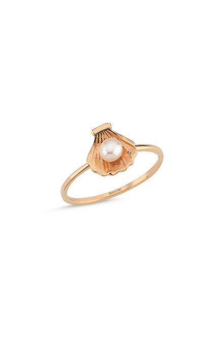Oyster Natural Pearl Ring
