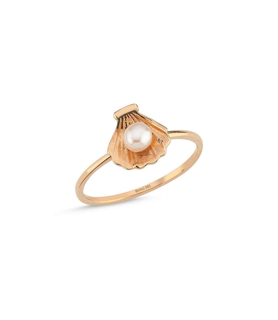 Oyster Natural Pearl Ring