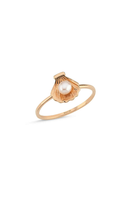Oyster Natural Pearl Ring
